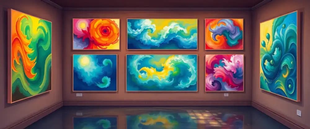 Colores y emociones: una exposición de arte