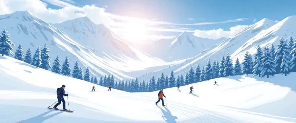 Les sports d'hiver et la neige