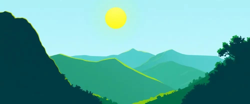 La montagne en été