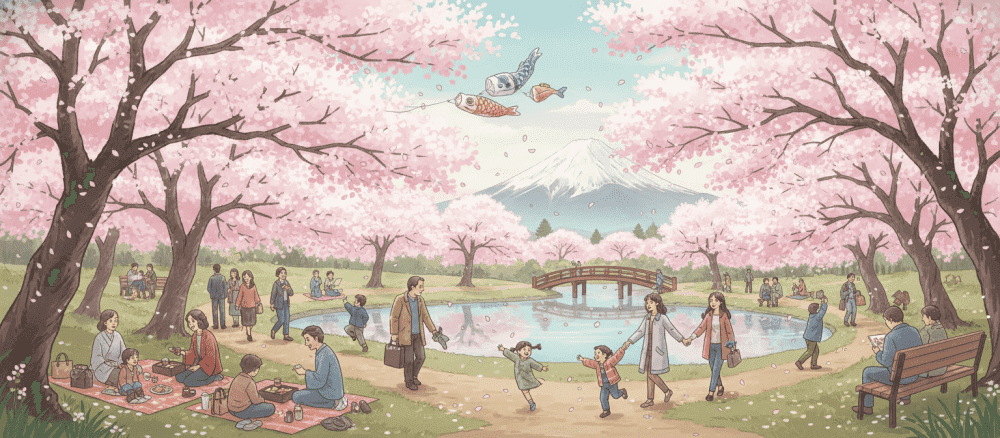 春[はる] の 花見[はなみ]