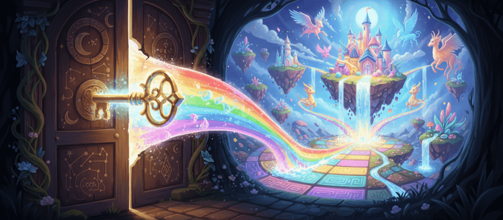 A Chave Mágica e o Reino dos Sonhos