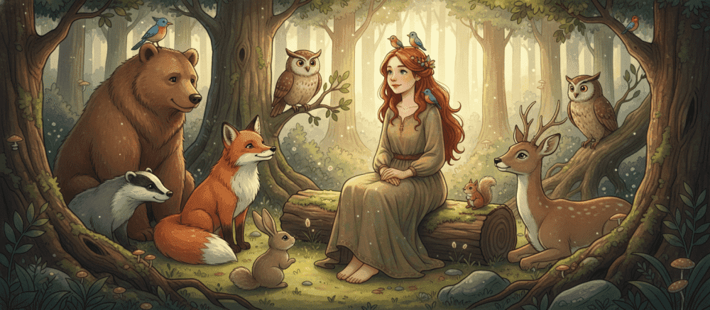 Flickan som pratade med djur