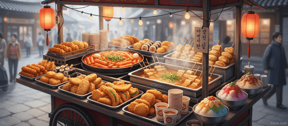 서울 길거리 음식 탐험기