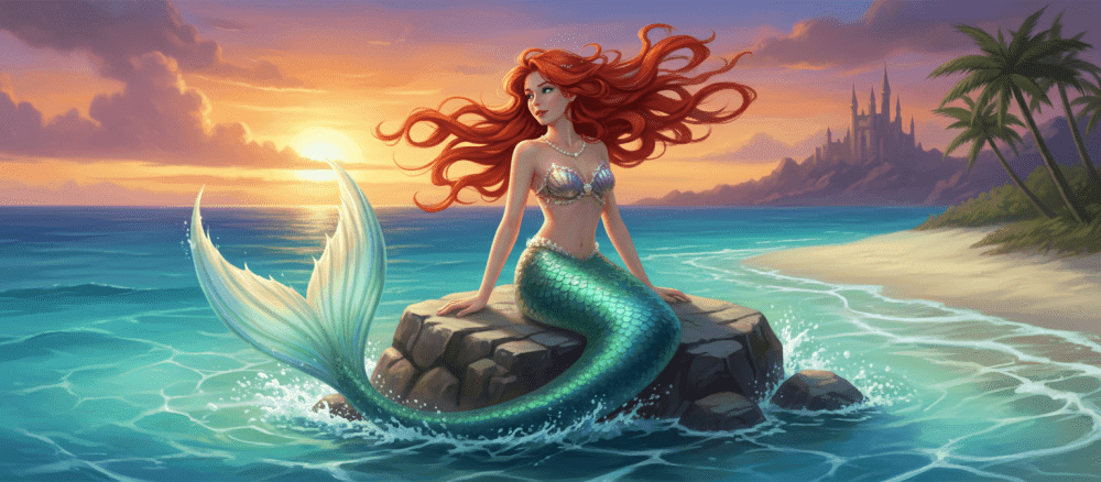 Den Lille Havfrue: En Fortælling fra Havets Dyb