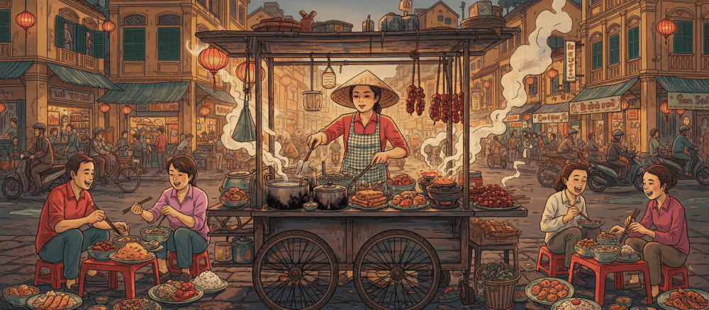 Hà Nội Ngon Tuyệt: Một Chuyến Phiêu Lưu Ẩm Thực Đường Phố