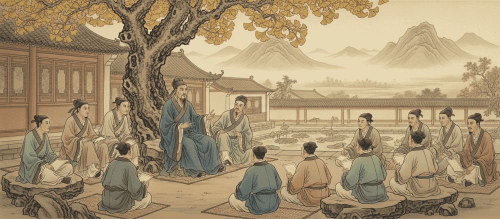 孔子(kǒngzǐ)[孔子] 的(de)[的] 故事(gùshì)[故事]