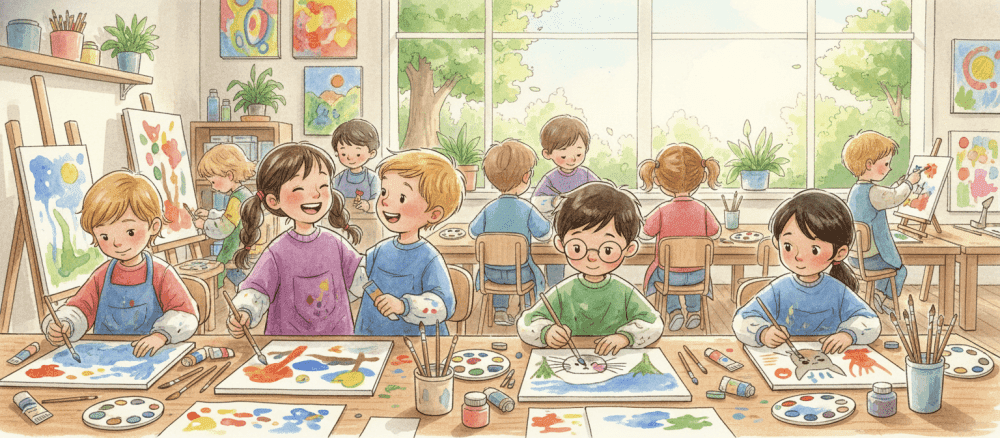 즐거운 미술 시간