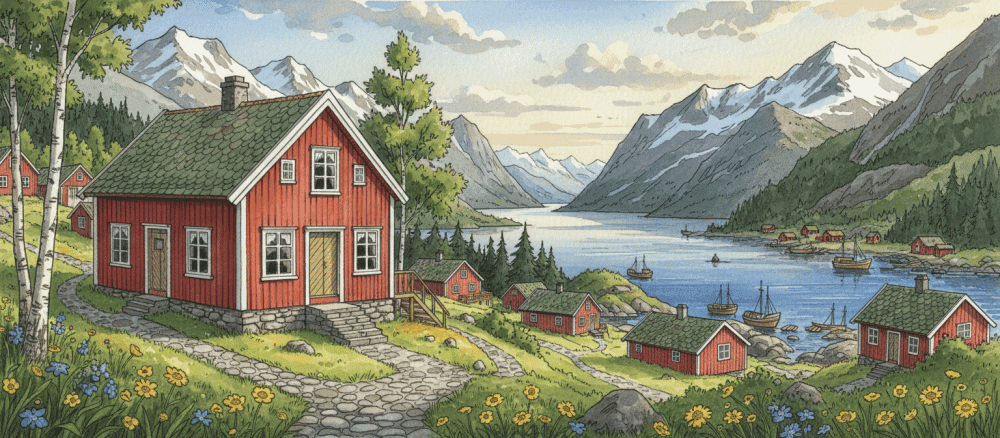 Hus i Norge: En Reise Gjennom Tiden