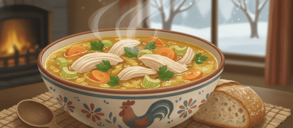 Aroma Kehangatan: Sup Ayam untuk Makan Malam