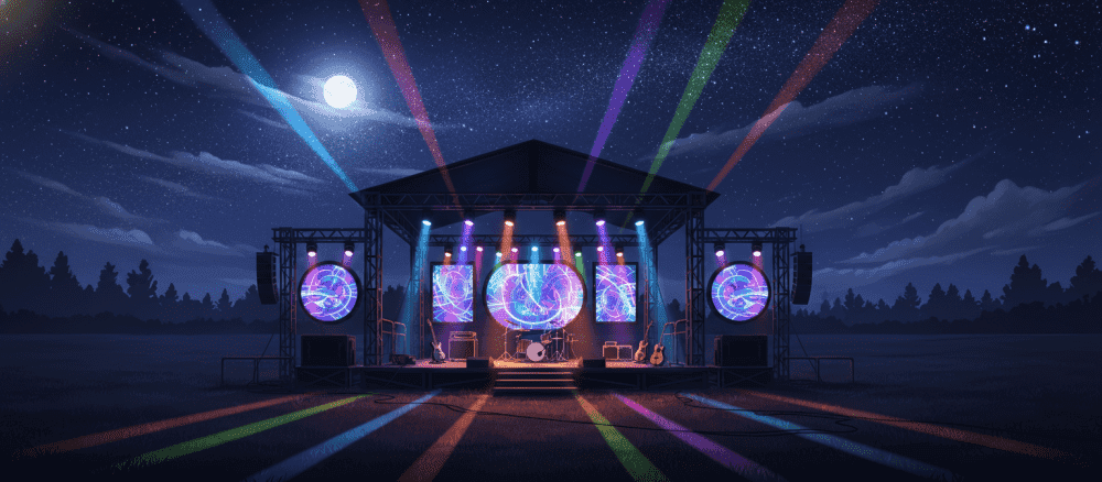 Una notte di musica sotto le stelle