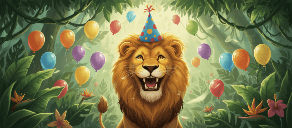 사자 왕의 아주 특별한 생일 파티