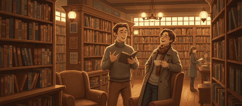 Magiczne spotkanie w księgarni