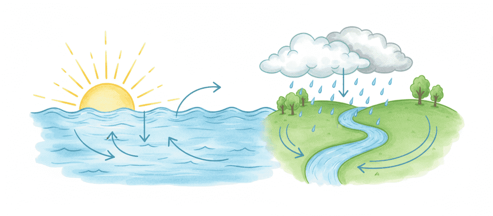 비는 어디에서 시작될까?