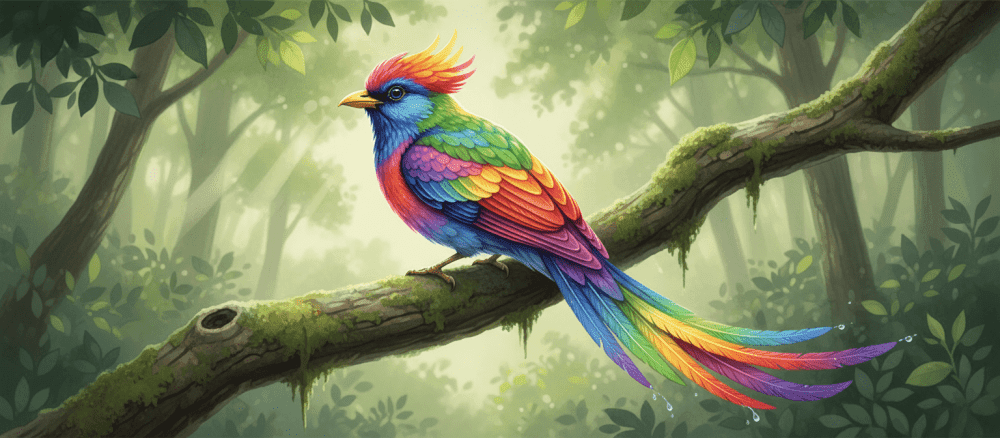 El misterio del ave iris