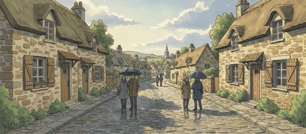 Um dia normal numa vila medieval