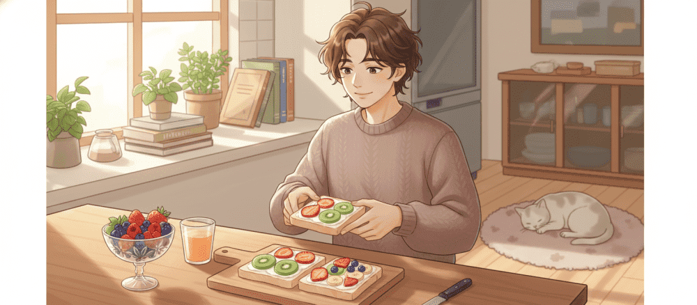 집에서 만드는 행복한 간식 시간
