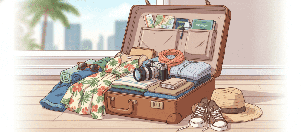 A grande aventura de fazer a mala