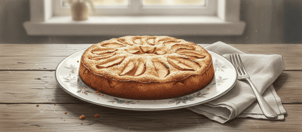 Min mormors bedste æblekage