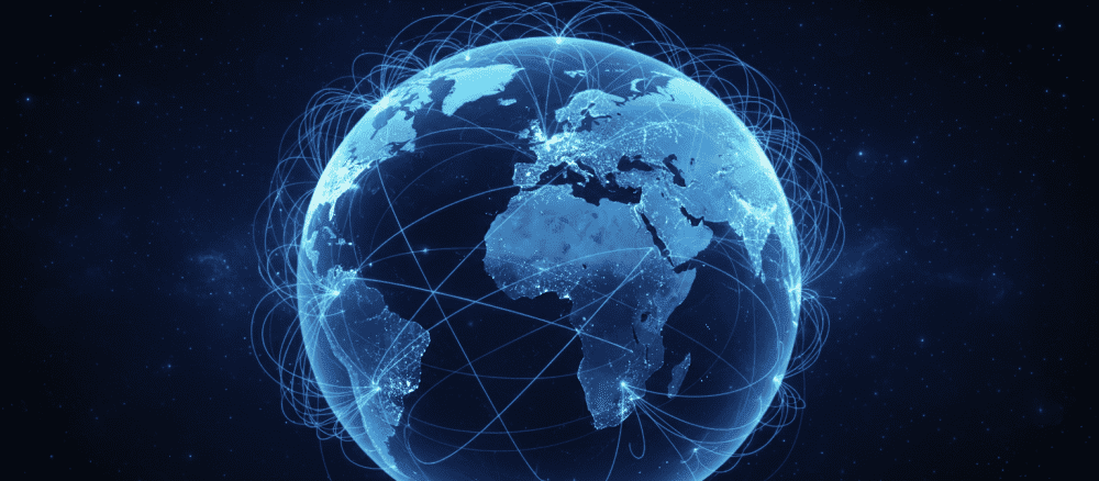 インターネット[いんたーねっと] で 世界[せかい] と つながる 私[わたし]たち の 生活[せいかつ]