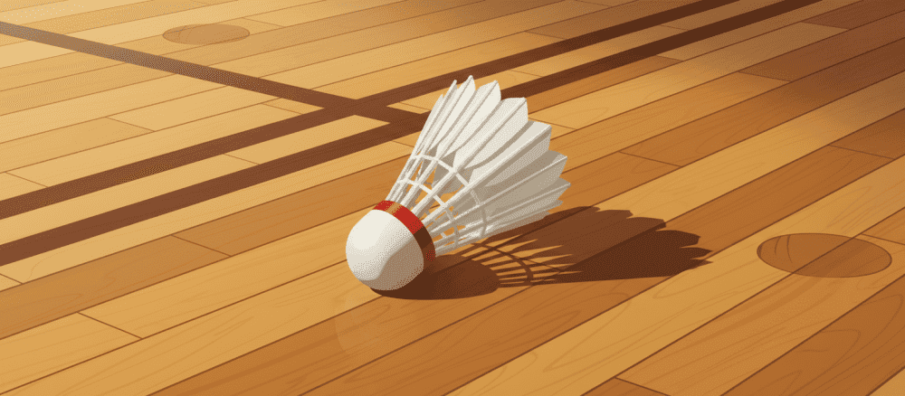 배드민턴 시합 날의 뜨거운 열기