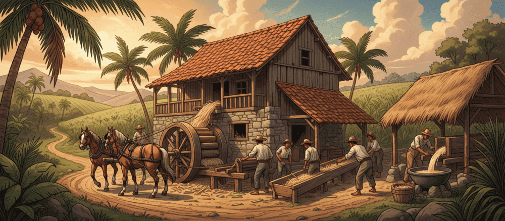 A trajetória da cana de açúcar no Brasil