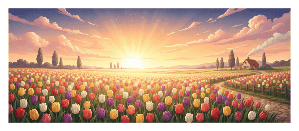 Złoty taniec poranka