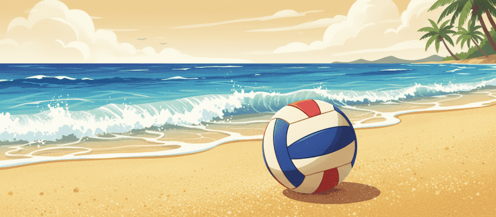 Voli Pantai yang Menyenangkan