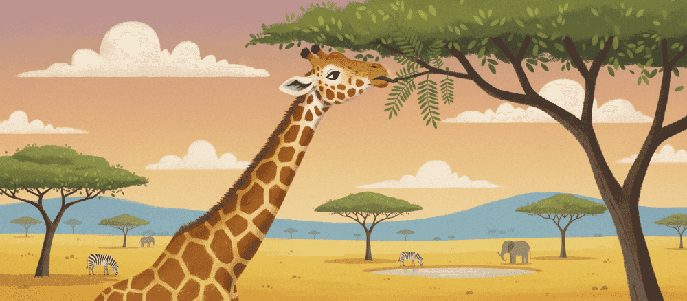 Rahasia Dibalik Leher Panjang Jerapah