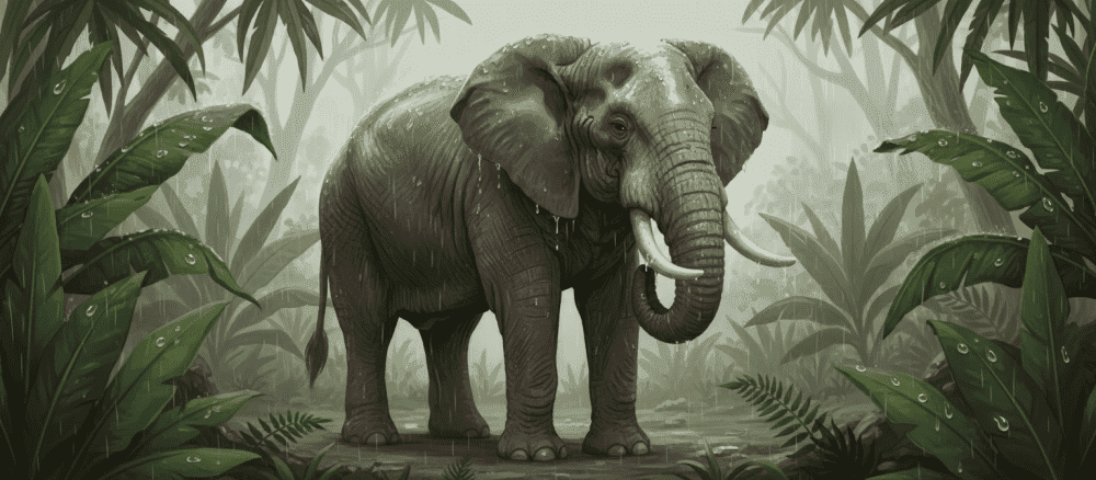 Der tanzende Riese unter den Wolken