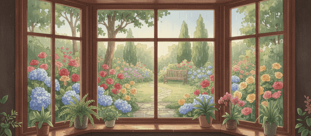 넓은 창문 너머의 이야기