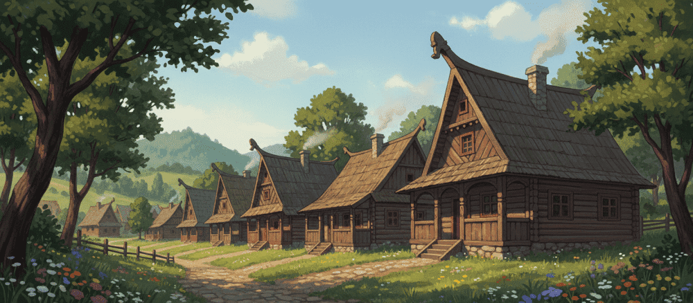 Rumah Tradisional Zaman Dulu