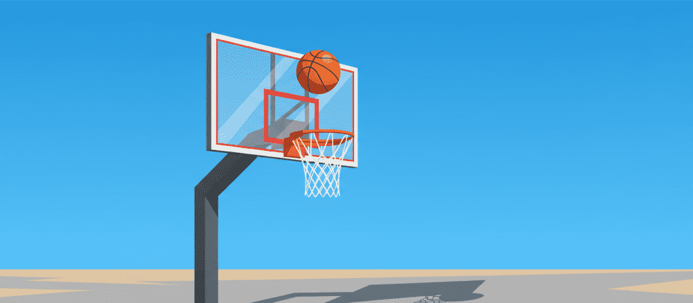 Basketbal in de buurt