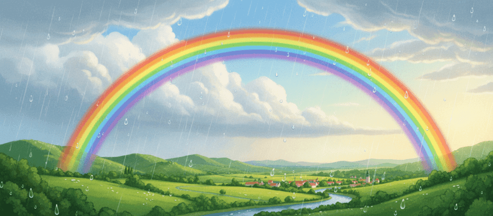 Bí ẩn từ những dải màu trên bầu trời