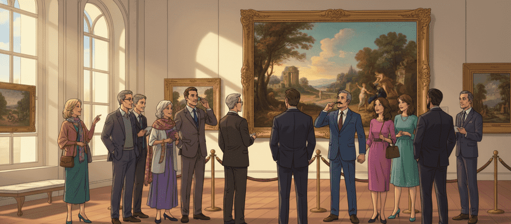 Een dag in het museum