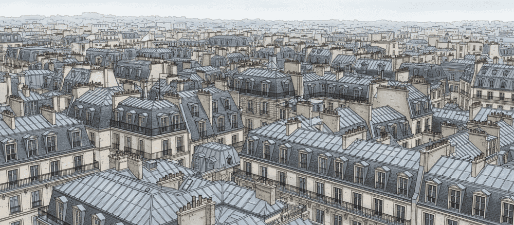 Les toits de la ville