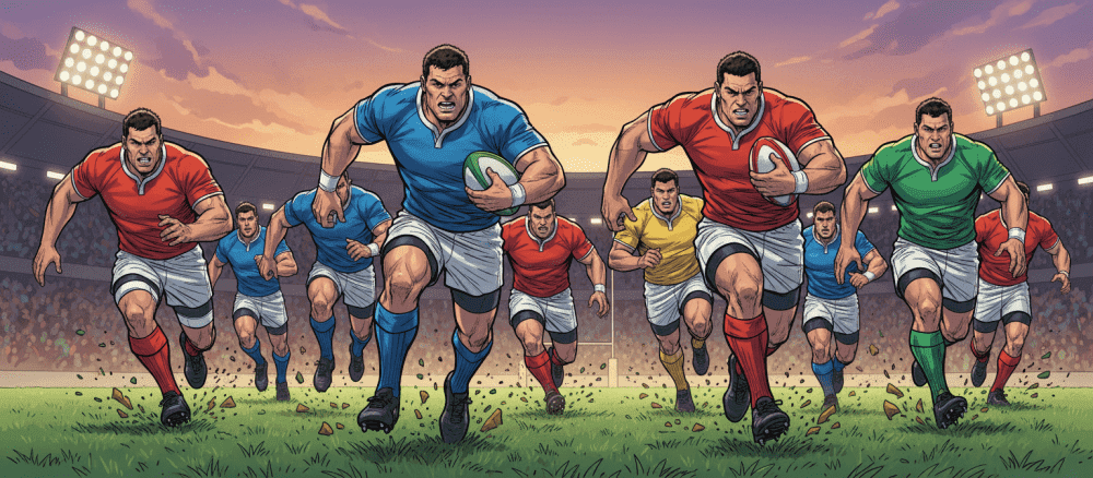 Le rugby, un sport d'équipe