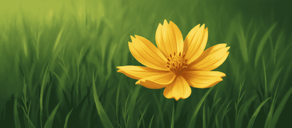 Маленький цветок