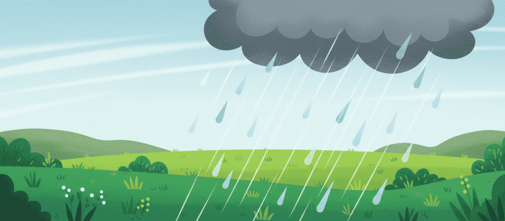 Cum se formează ploaia?