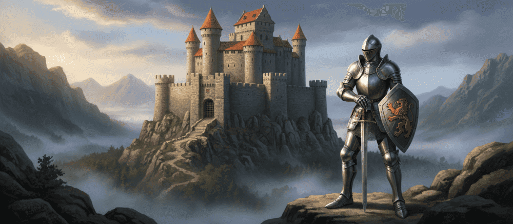 Средневековые замки и рыцари
