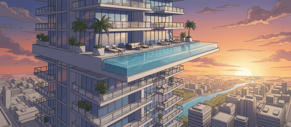 Những căn hộ cao cấp trong thành phố