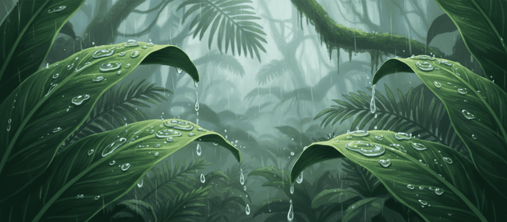 Hujan di Tengah Hutan