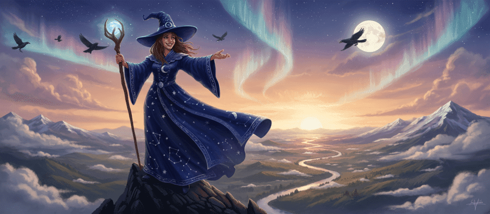 A Bruxa Boa da Montanha Azul