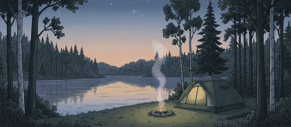 Telttaretki kansallispuistoon