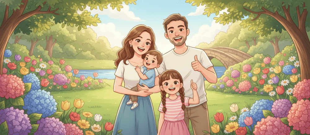Tôi thích đi du lịch cùng gia đình