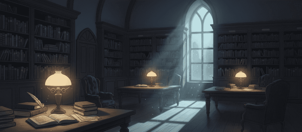 Una notte in biblioteca