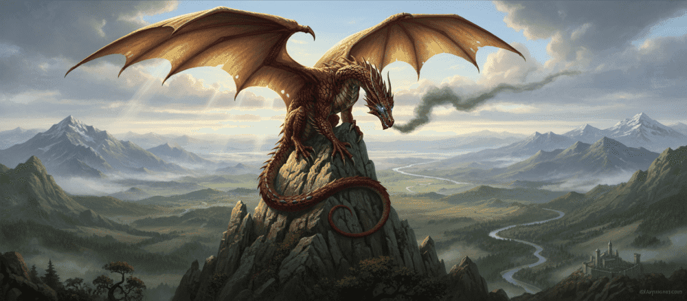 Dragen med de gyldne vinger