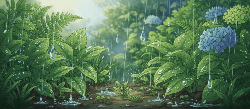 A importância da chuva