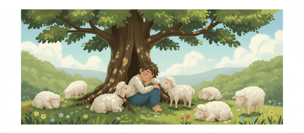Il sogno del bambino pastore