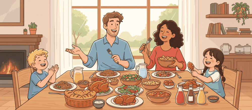Le dîner en famille