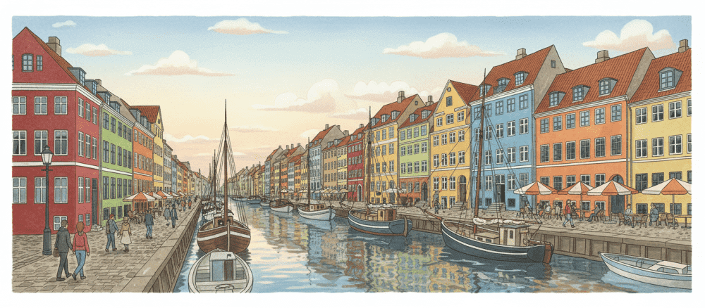 En dag i Köpenhamn